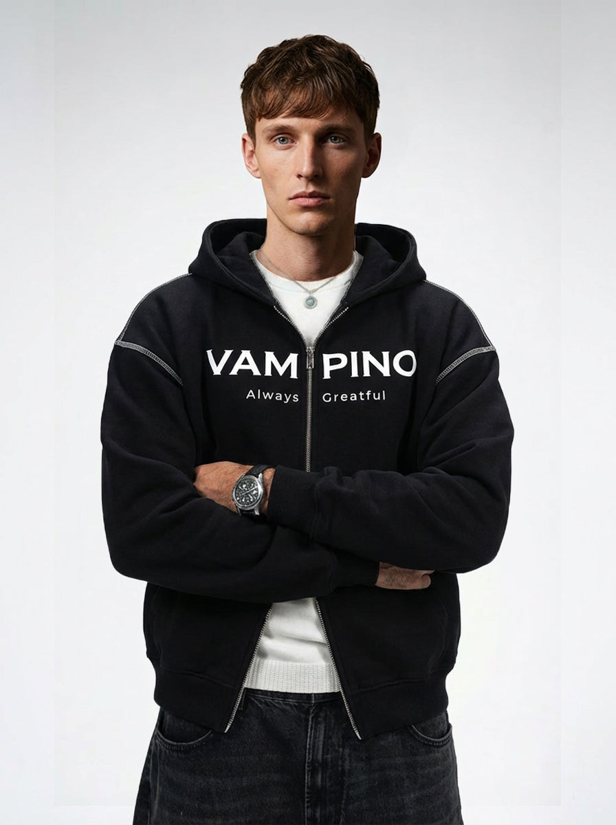 Vampino Zipper SW - Black