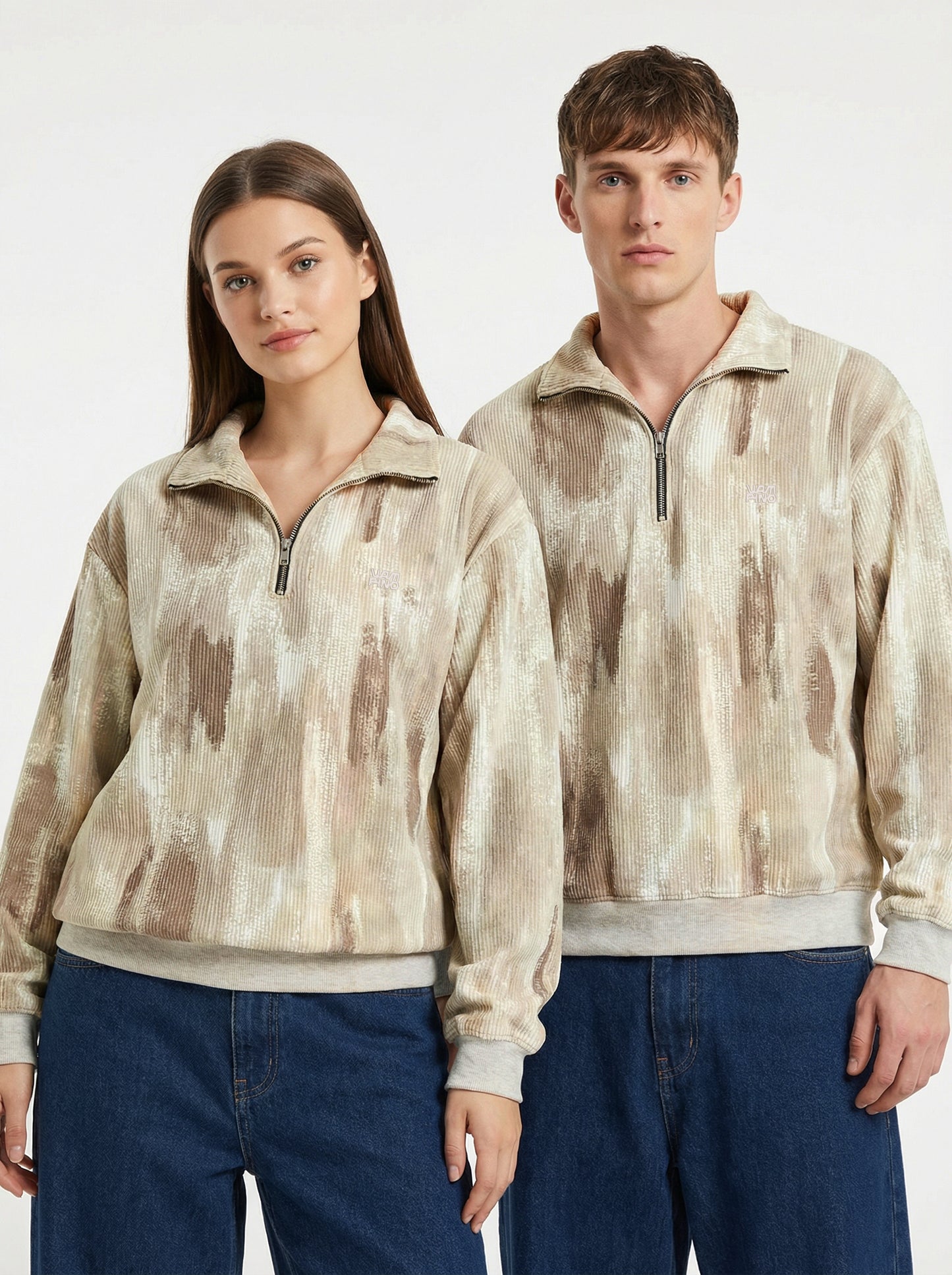 V Drift High Neck - Caffe