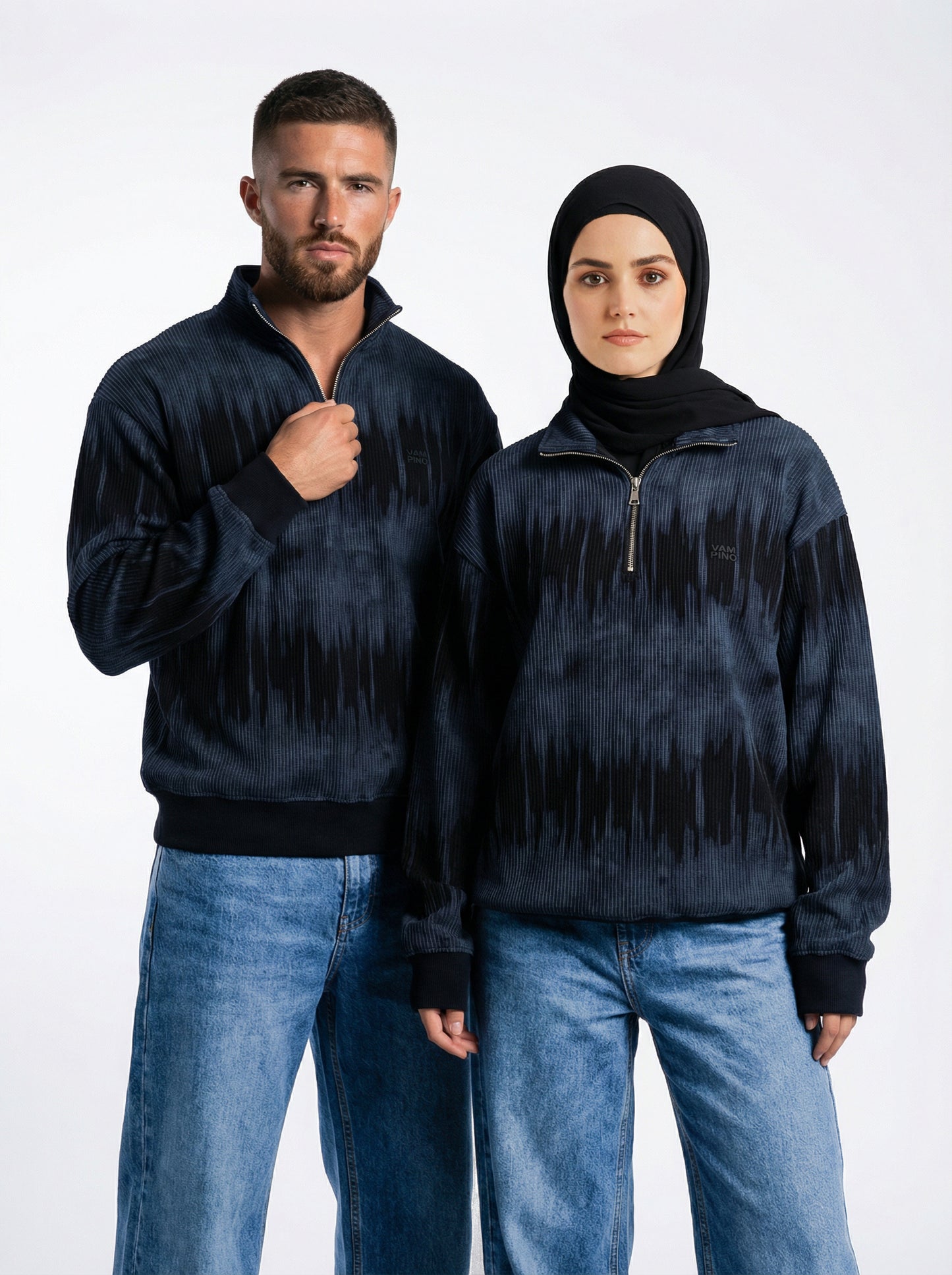 V Drift High Neck - Black