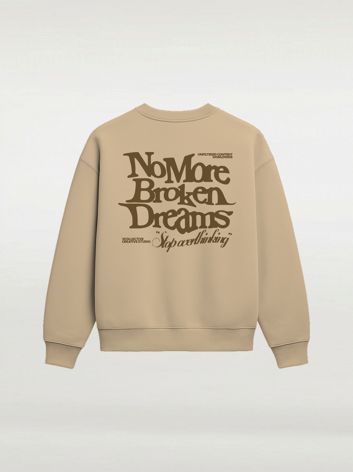 Broken Dreams Crew SW - Beige