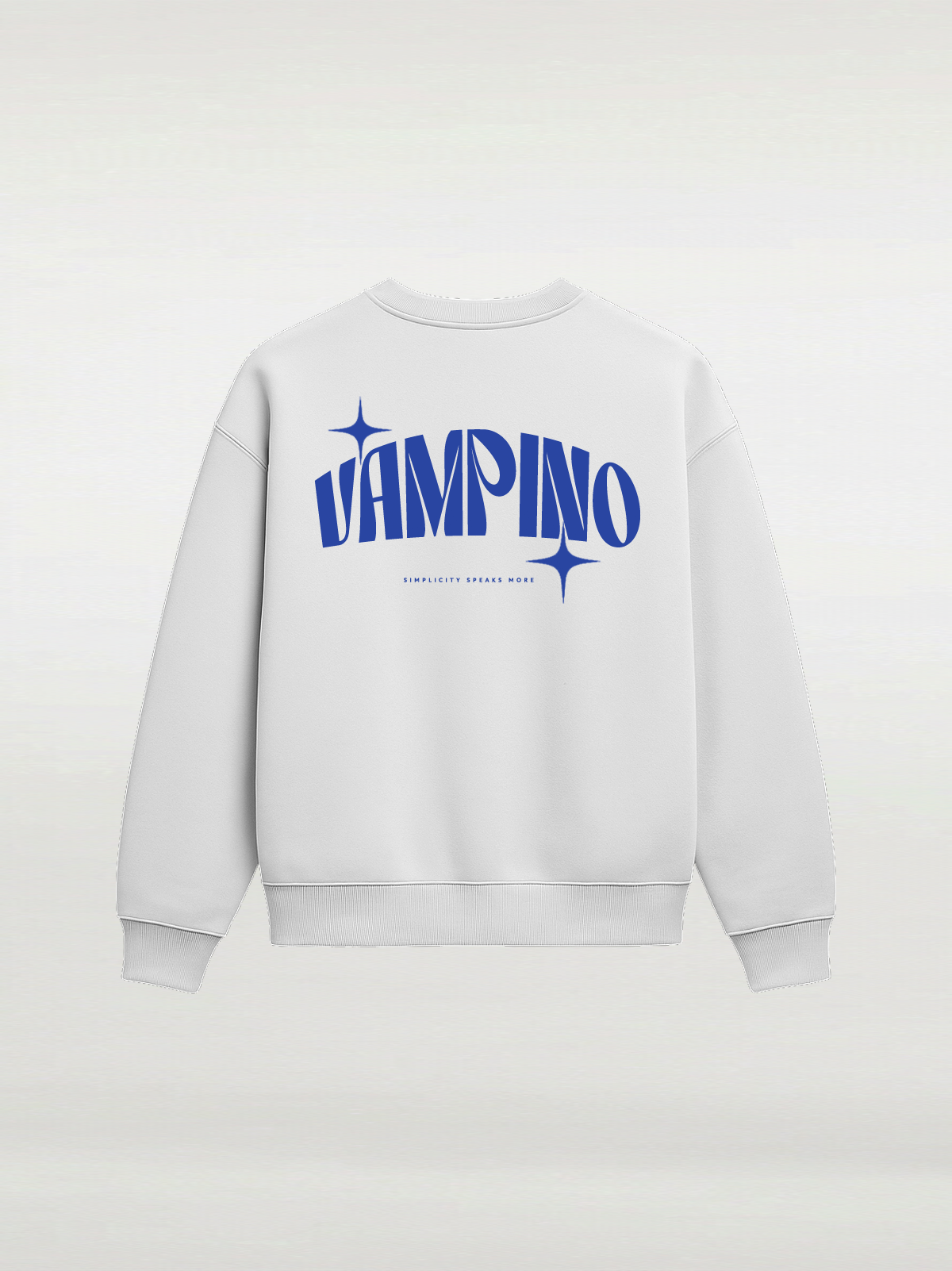 V Starburst Crew SW - White
