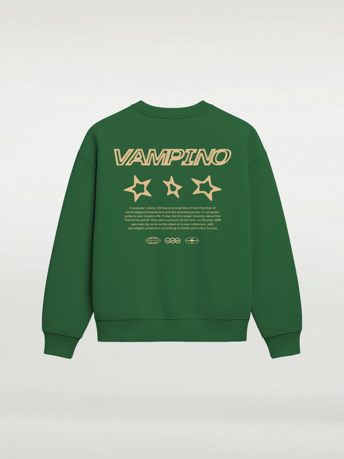 Vampino Stars Crew SW- Olive