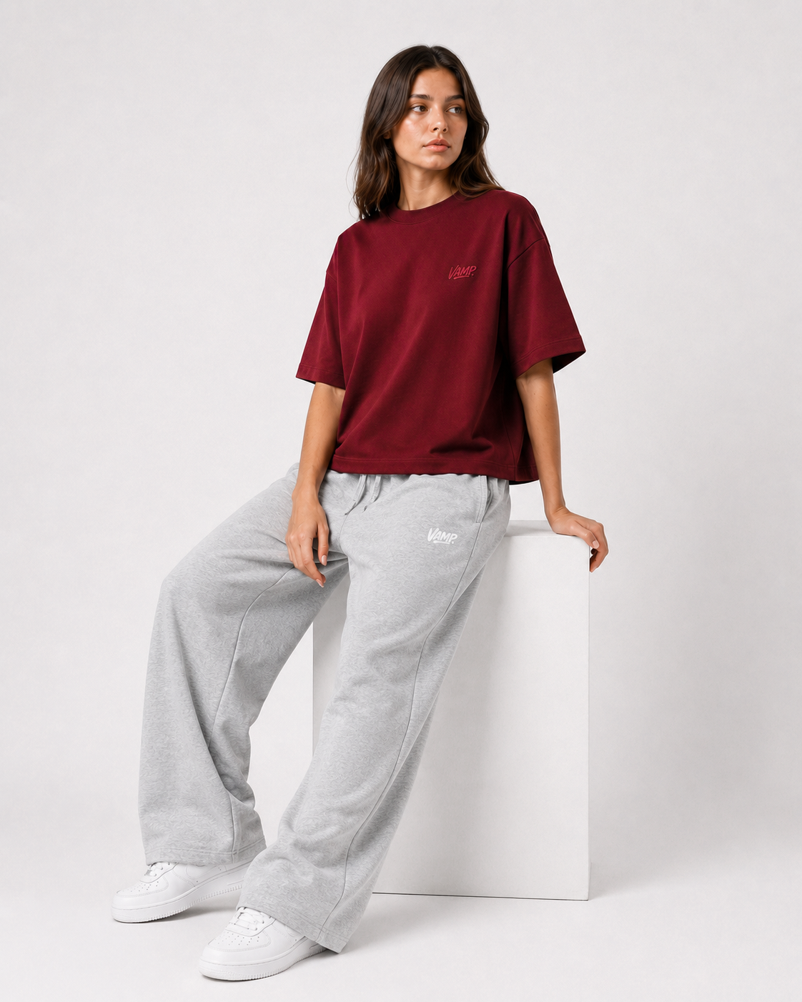 VAMP Boxy-Fit - Burgandy
