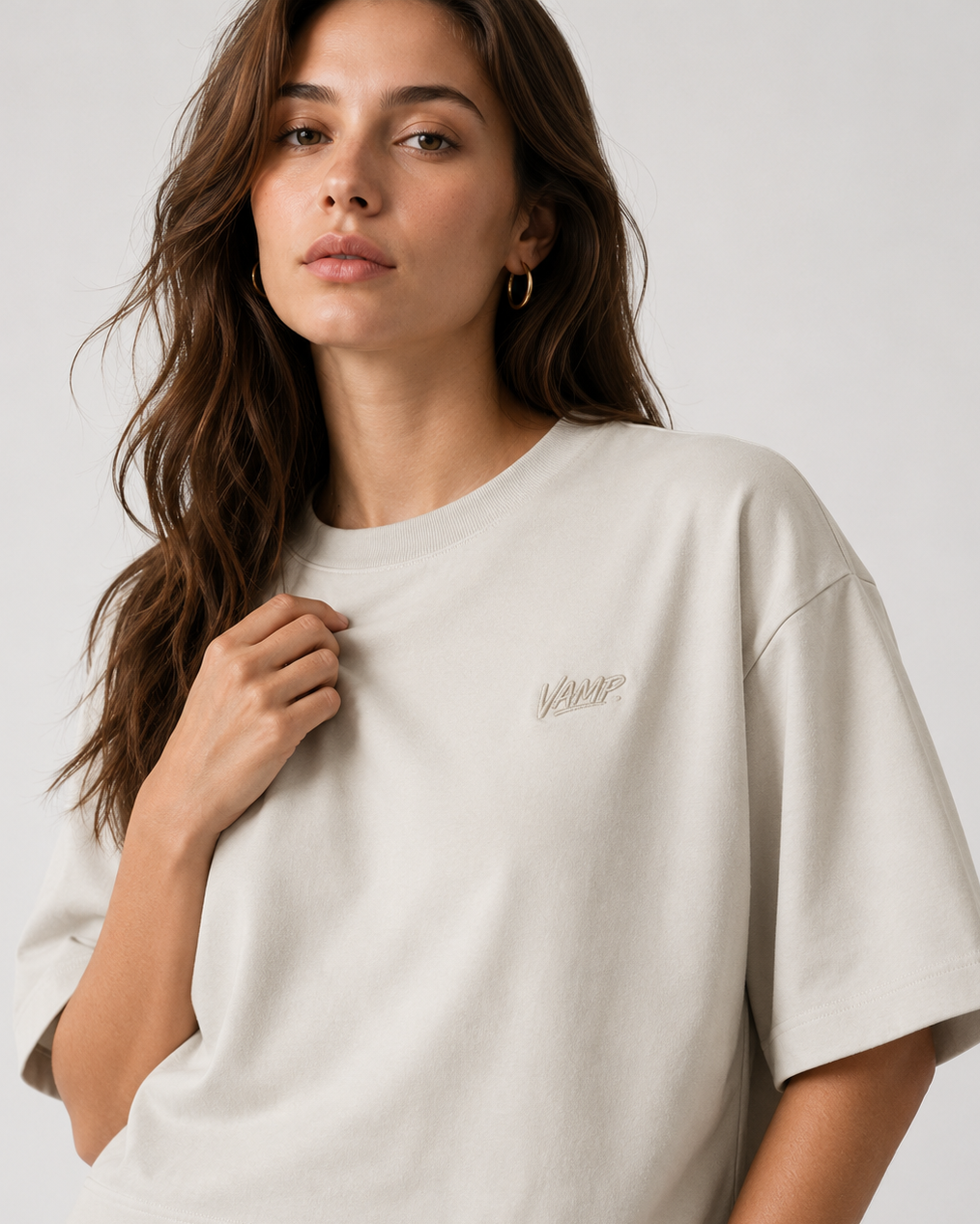 VAMP Boxy-Fit - Beige