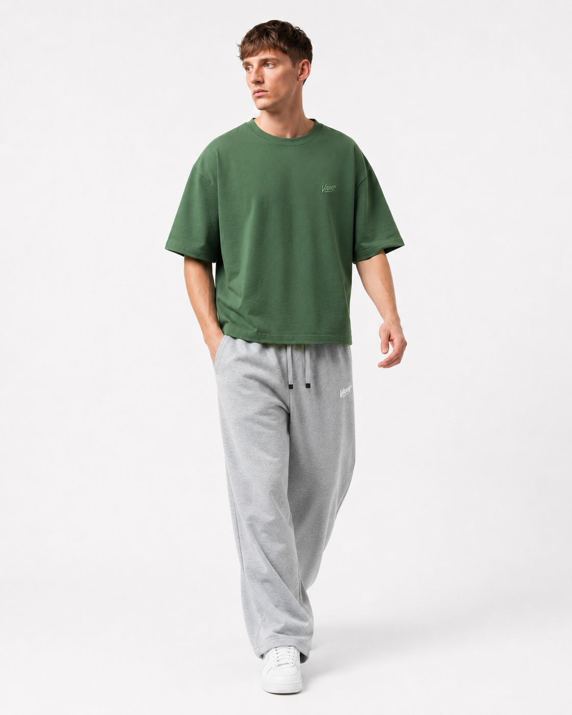 VAMP Boxy-Fit - Olive