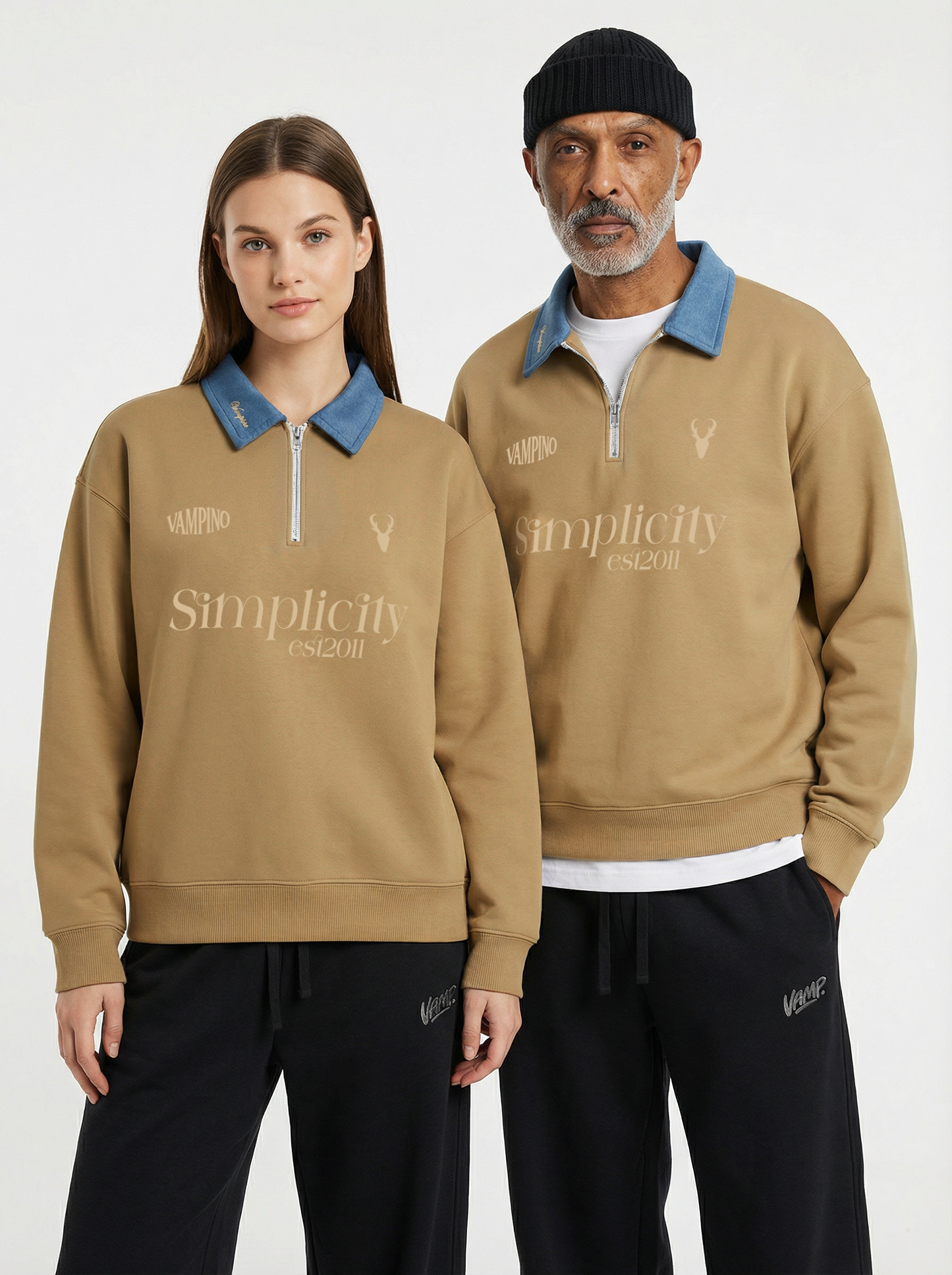 Simplicity Jeans Coller - Beige