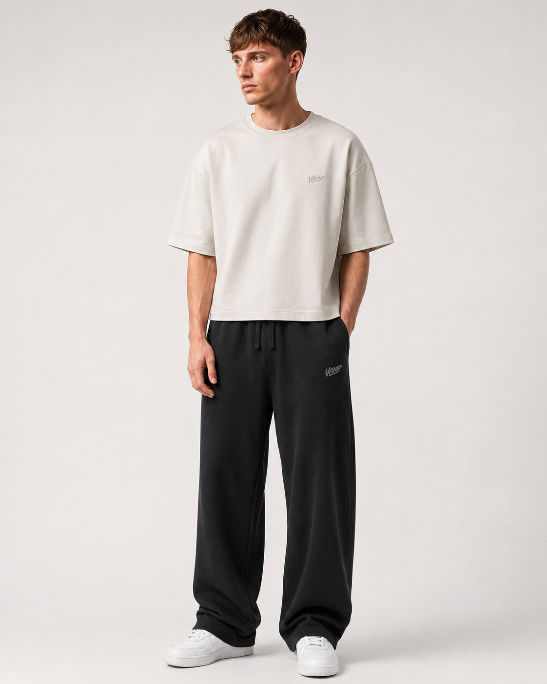VAMP Boxy-Fit - Beige