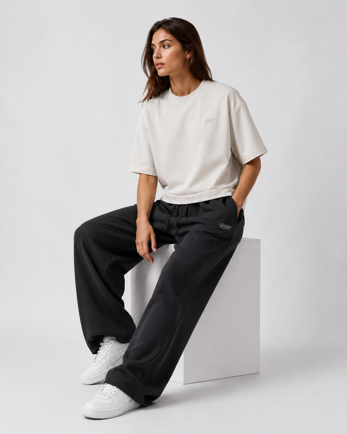 VAMP Boxy-Fit - Beige
