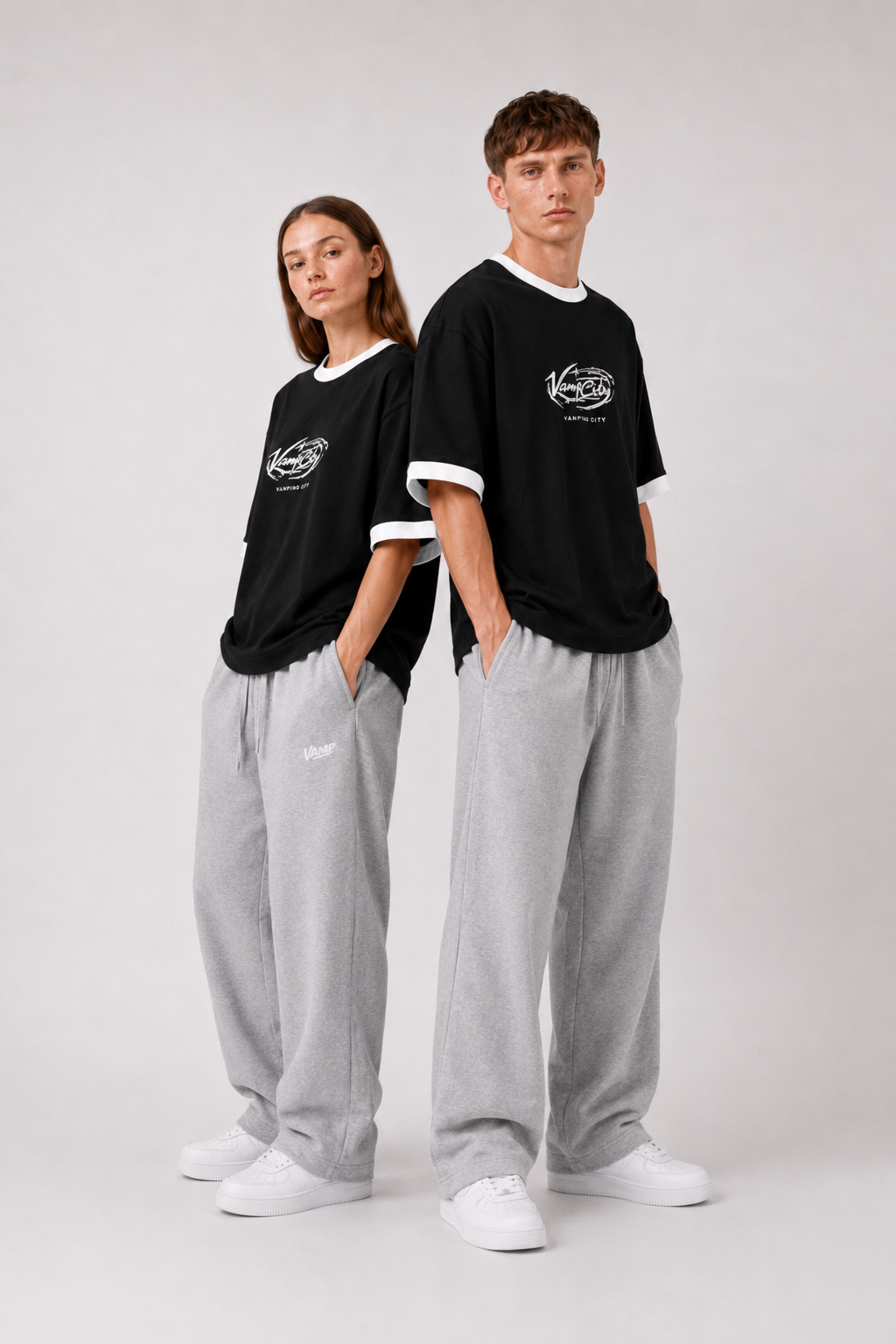 VAMP City Boxy-Fit - Black