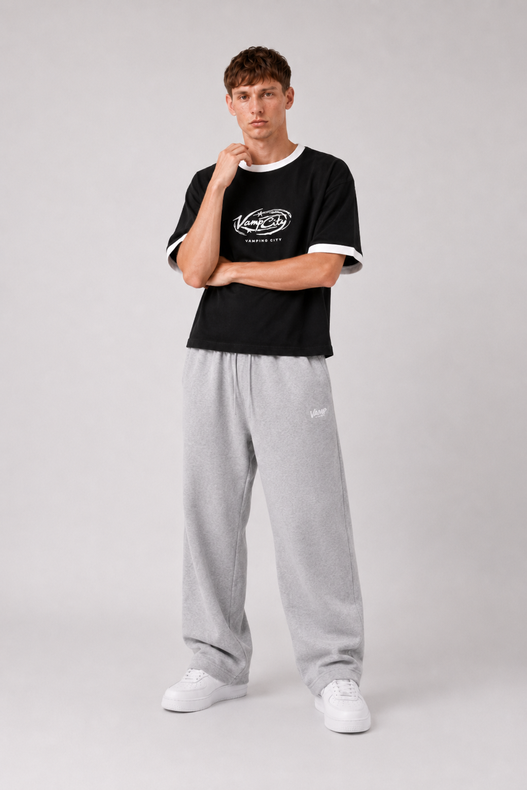 VAMP City Boxy-Fit - Black