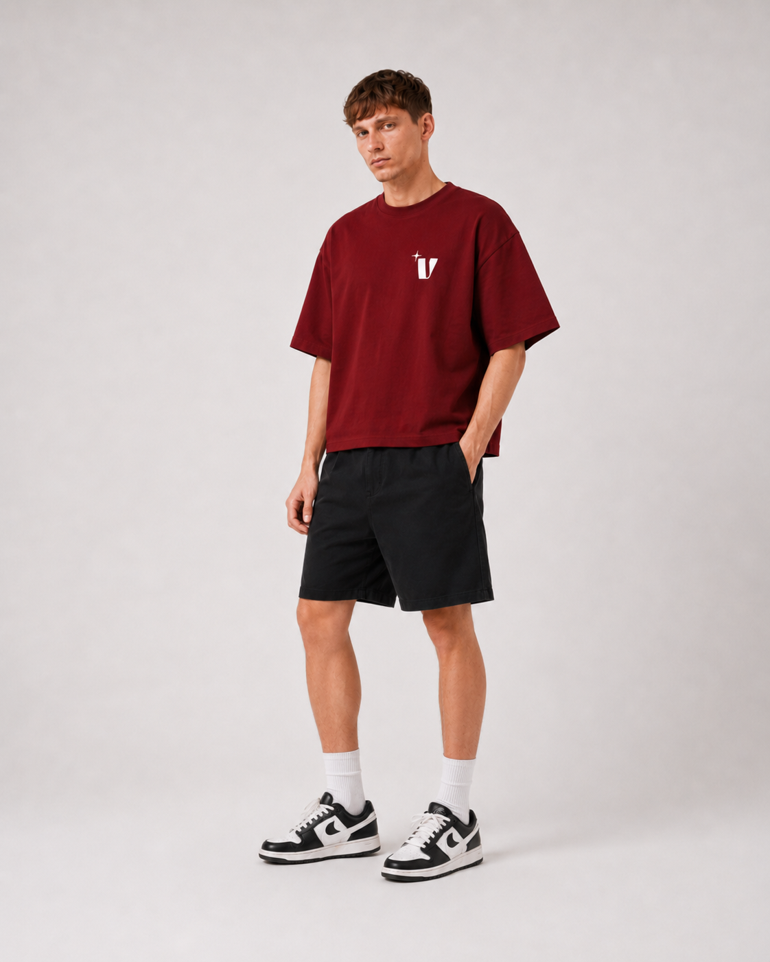V Starburst Boxy-Fit