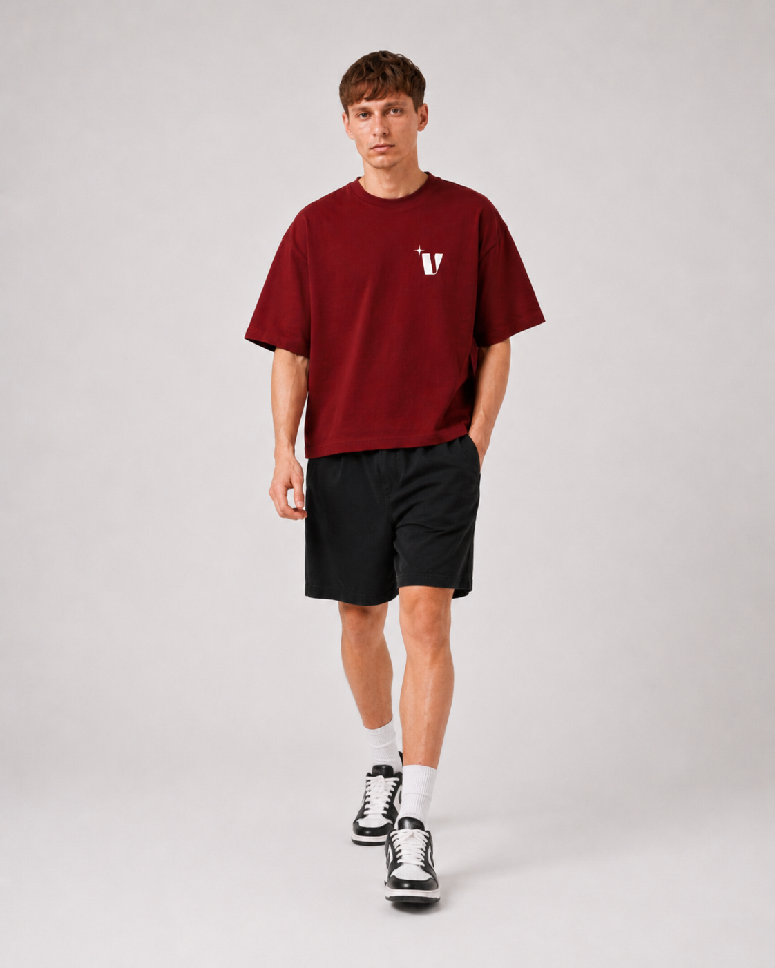 V Starburst Boxy-Fit