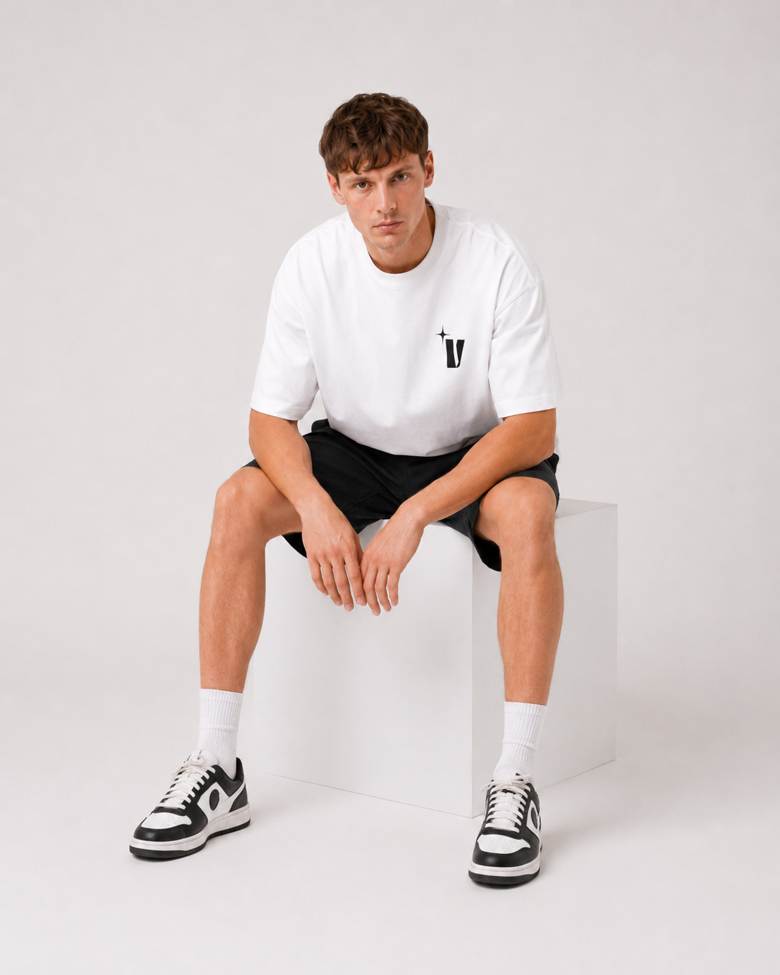 V Starburst Boxy-Fit