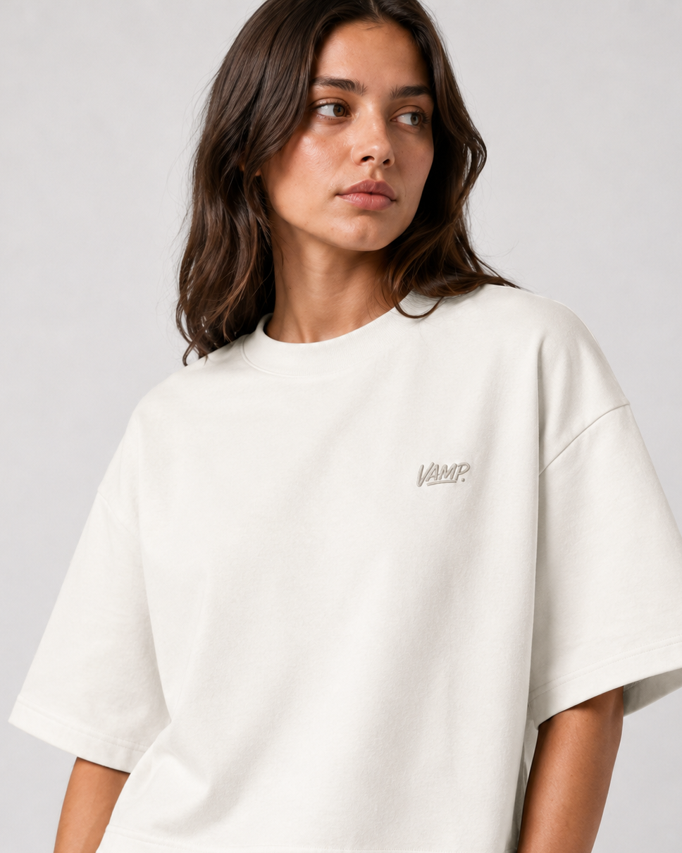 VAMP Boxy-Fit - Off White