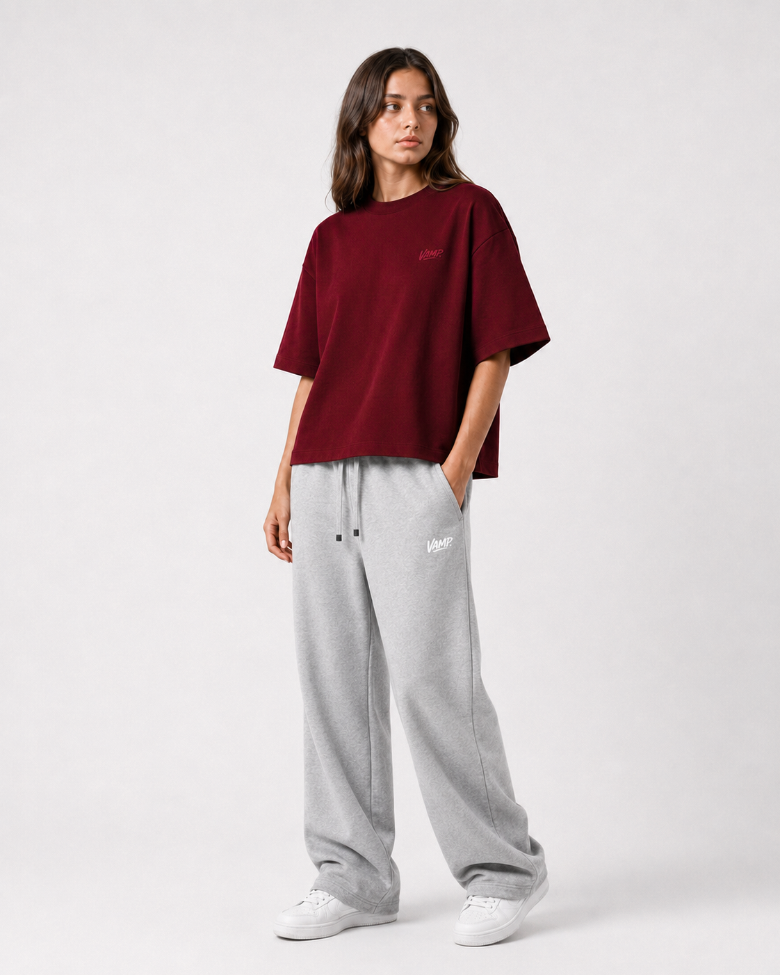 VAMP Boxy-Fit - Burgandy
