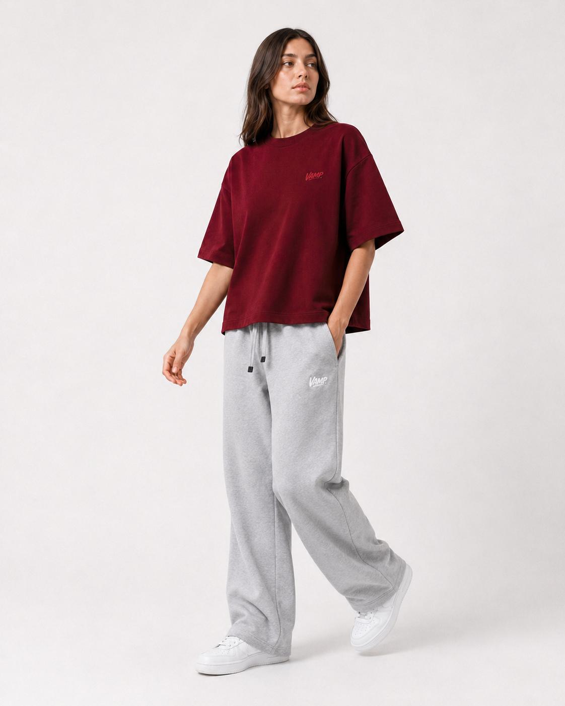 VAMP Boxy-Fit - Burgandy