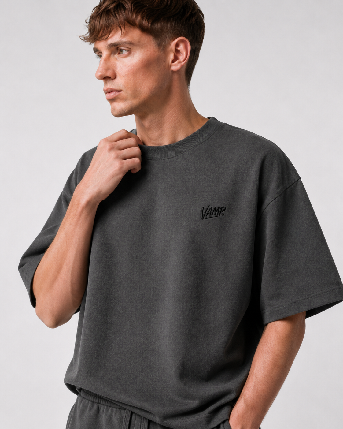 VAMP Boxy-Fit - Dark Gray