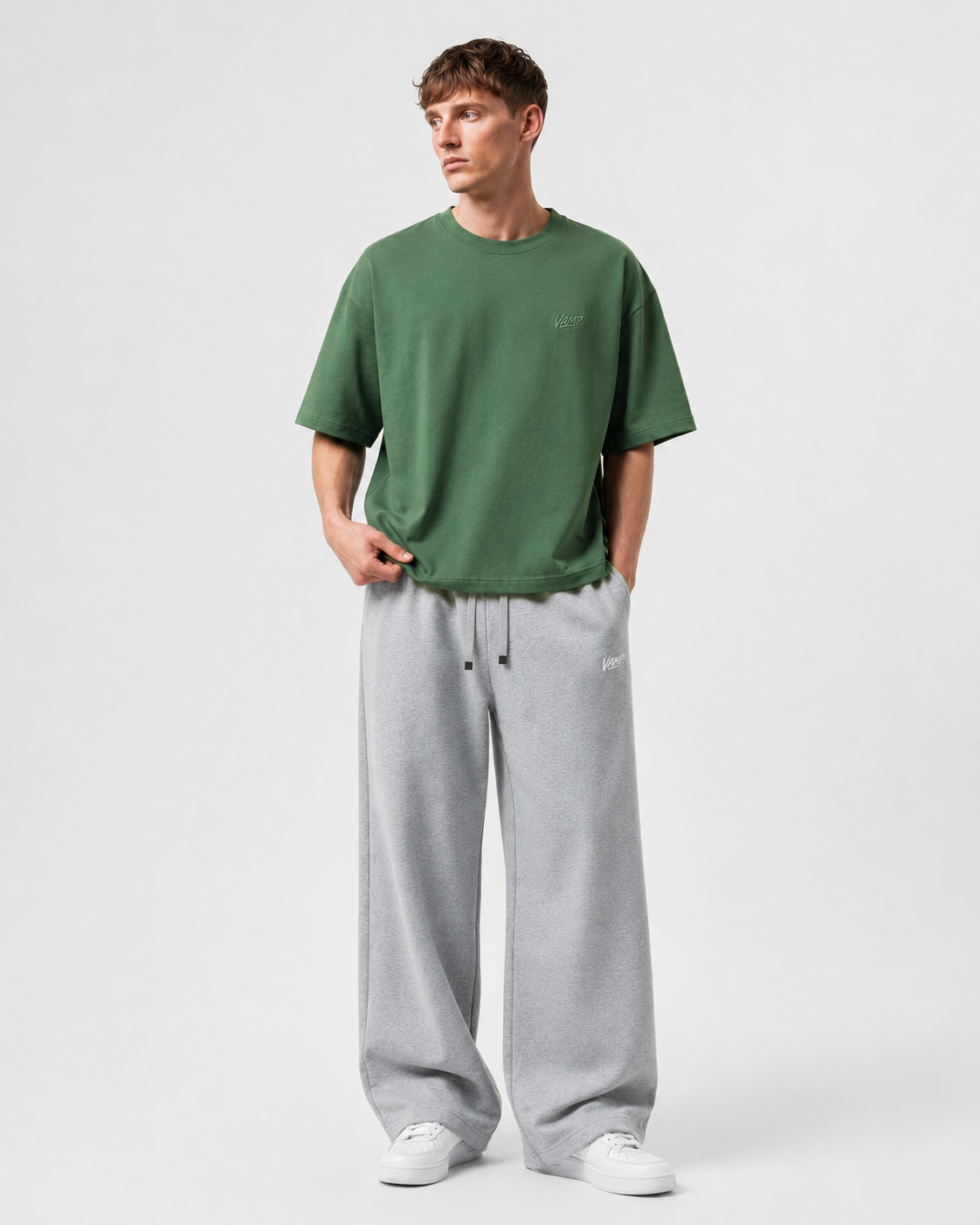 VAMP Boxy-Fit - Olive