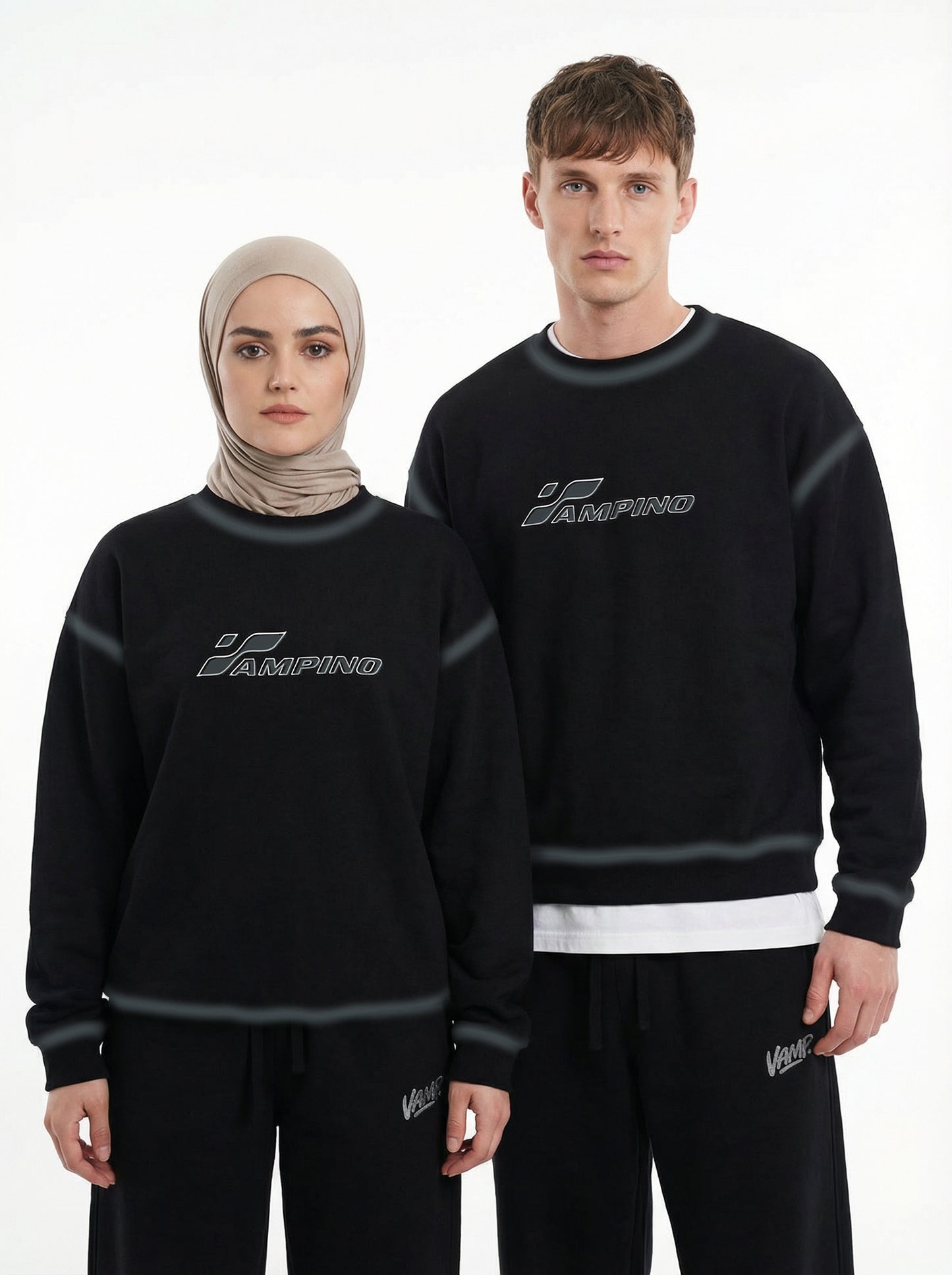 Vampino Fade Crew SW - Black