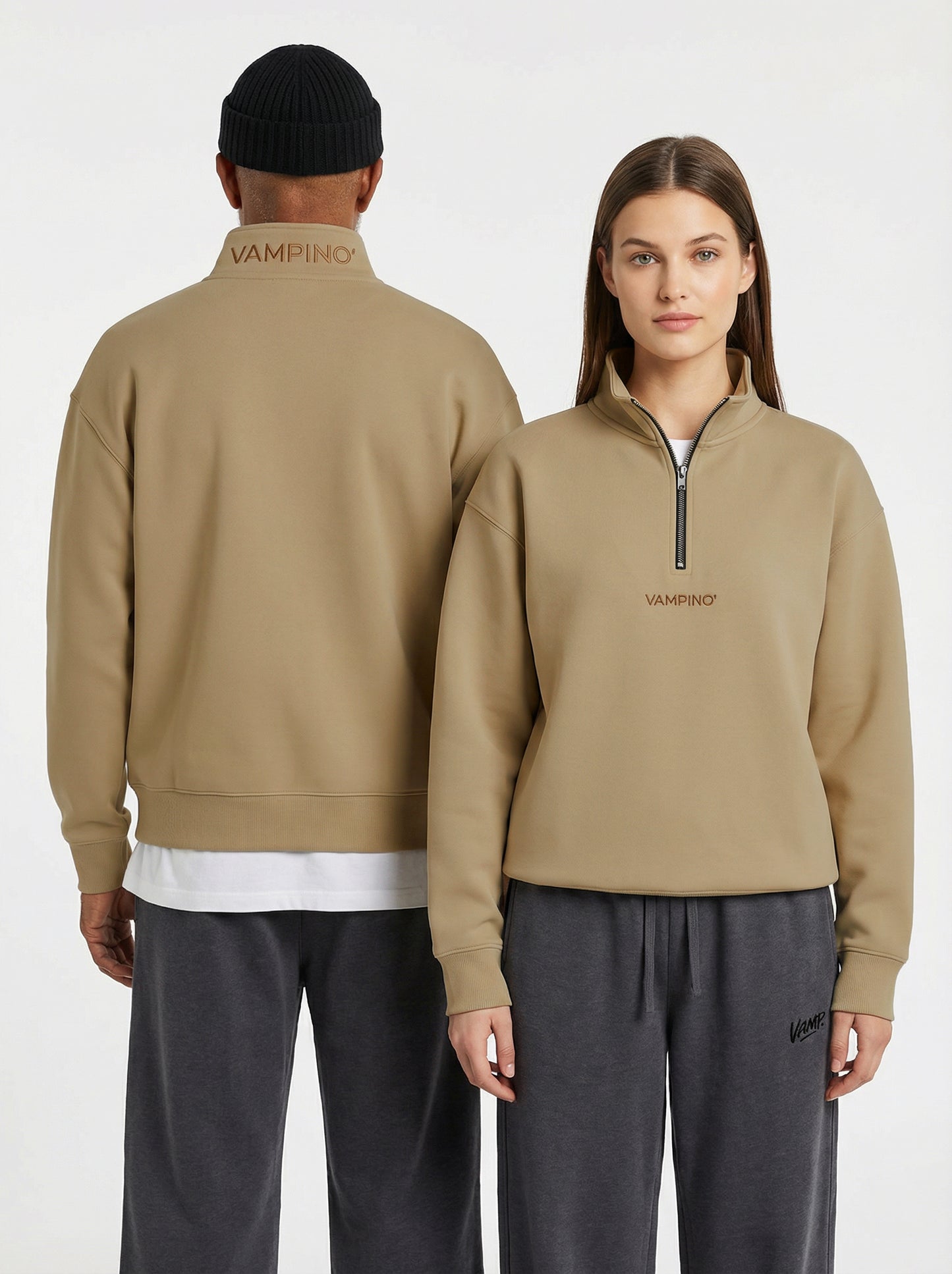 Vampino High Neck SW - Beige