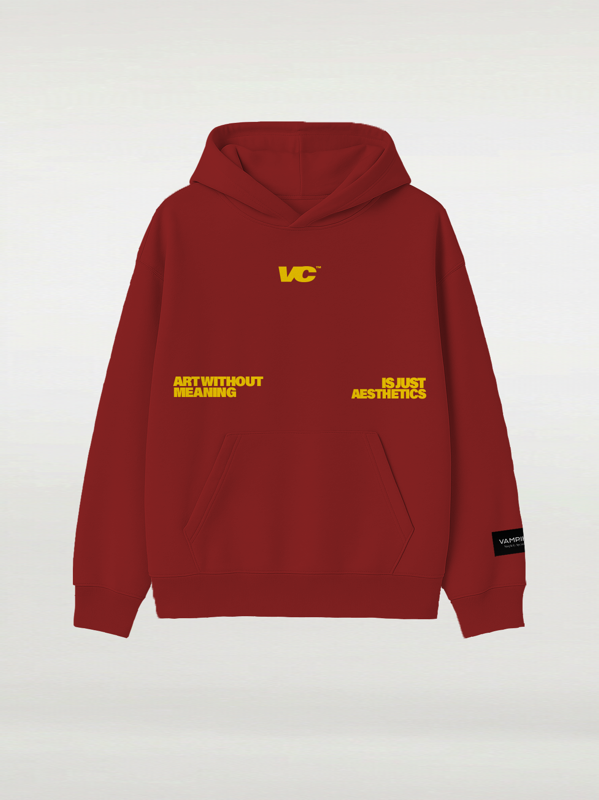 VC Aesthetics Hoodie - Maroon