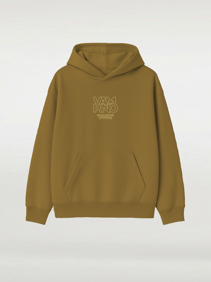Vampino Stop Looking Hoodie - Beige