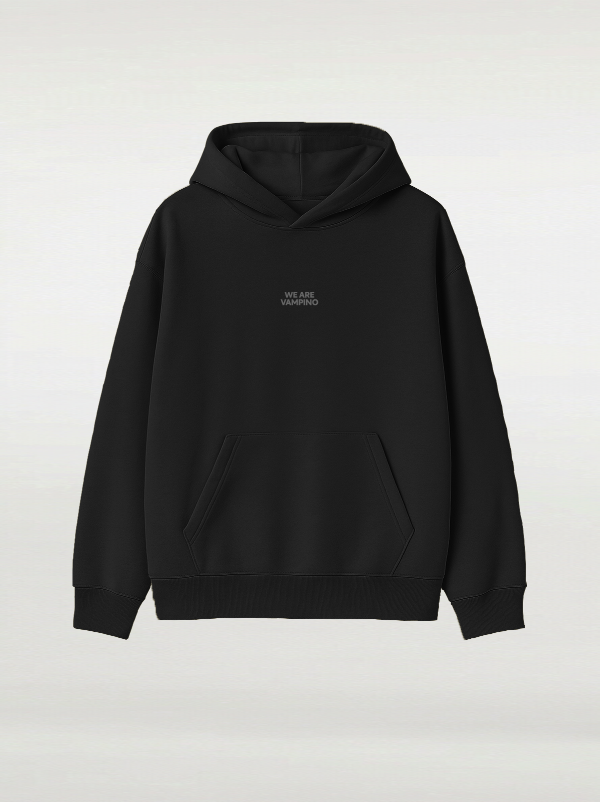 Wavy Vampino Hoodie - Black