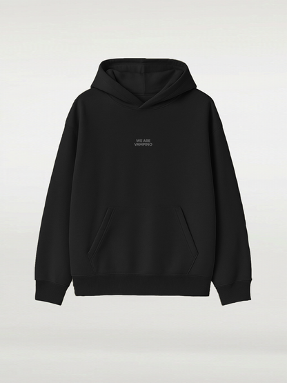 Wavy Vampino Hoodie - Black
