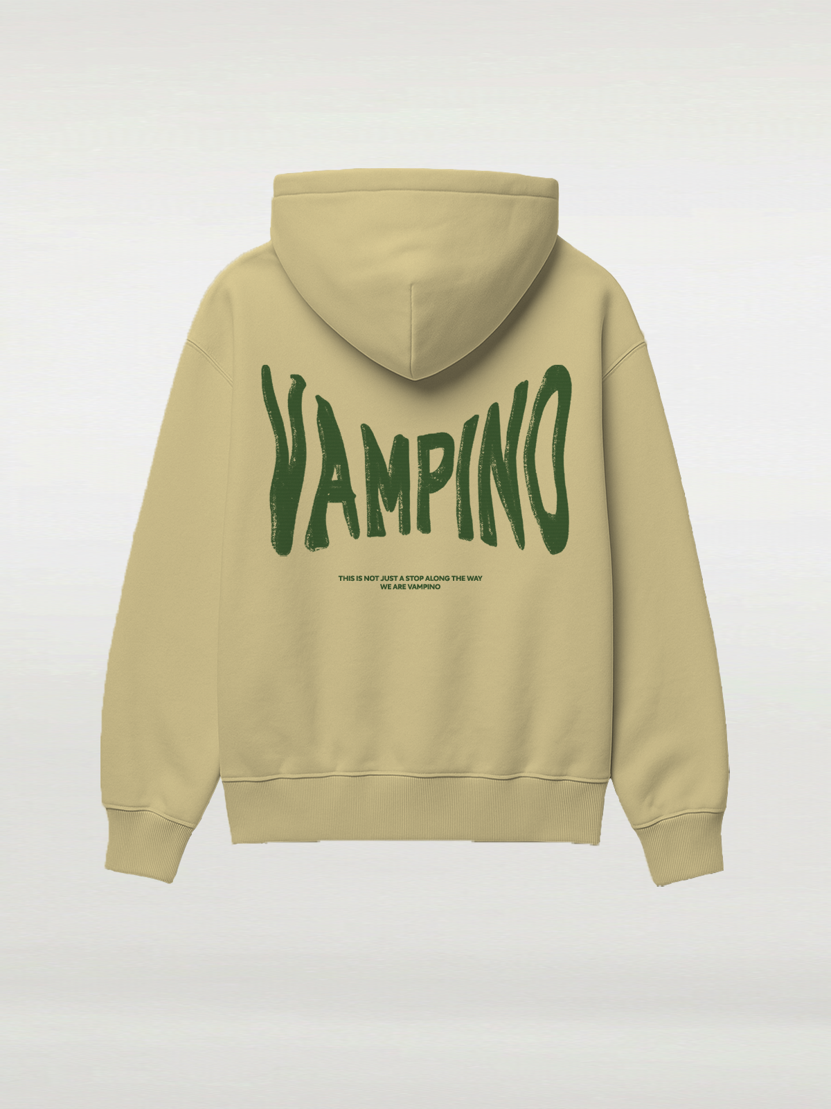 Wavy Vampino Hoodie - Beige