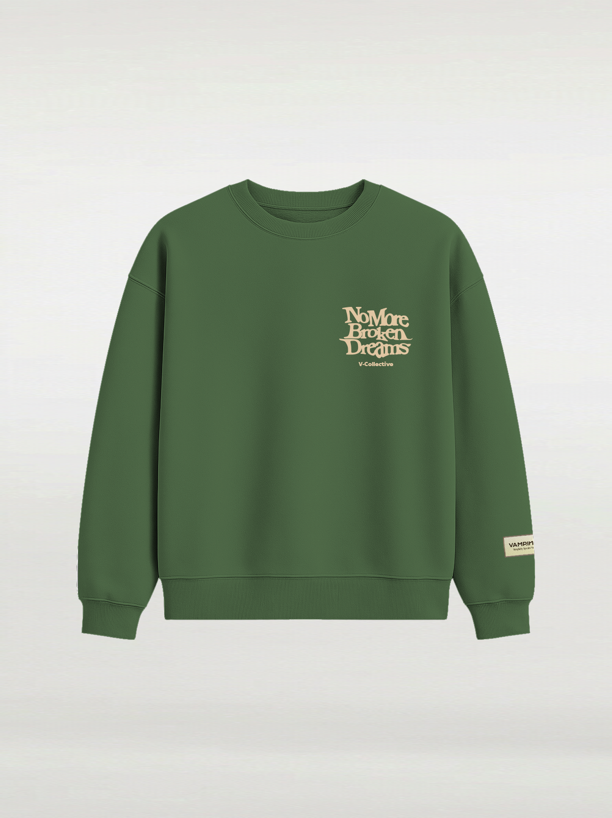 Broken Dreams Crew SW - Olive