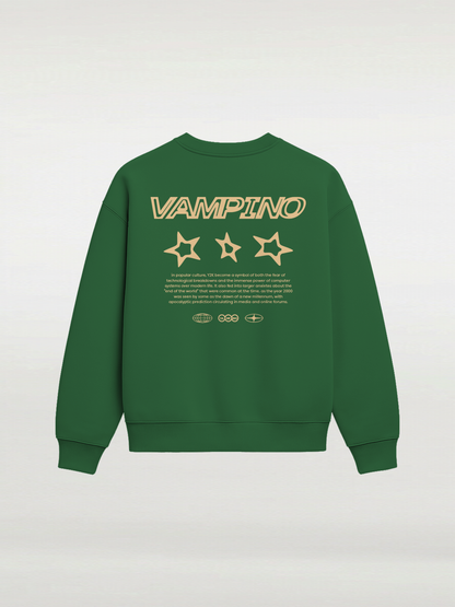 Vampino Stars Crew SW- Olive