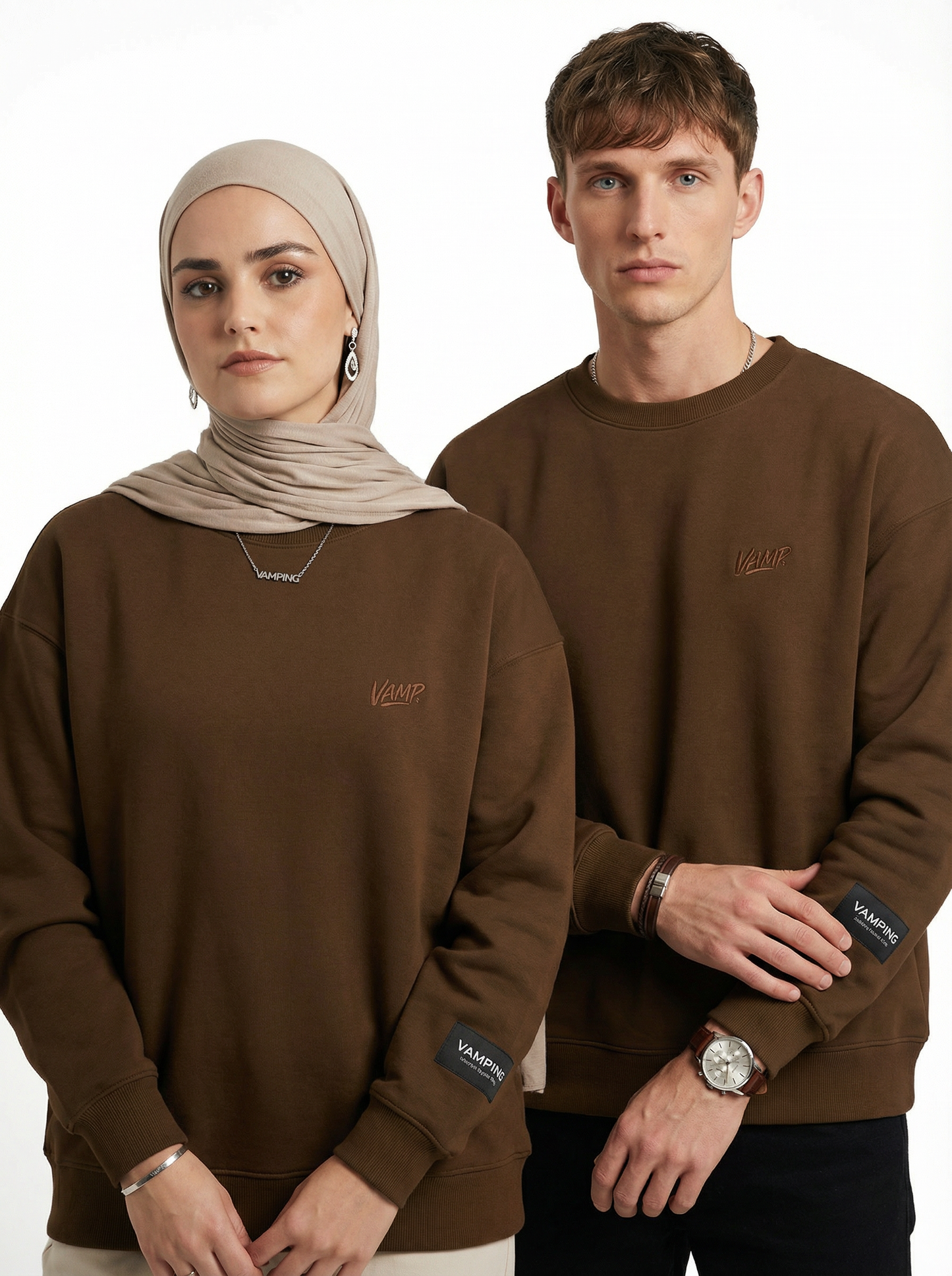 VAMP Crew SW - Brown