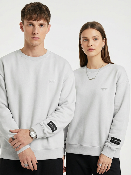 VAMP Crew SW - Light Gray