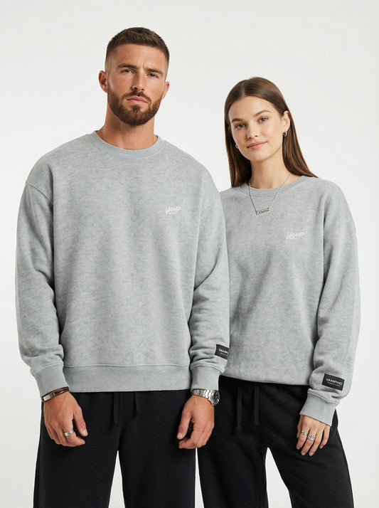 Vamp Crew SW - Light Gray